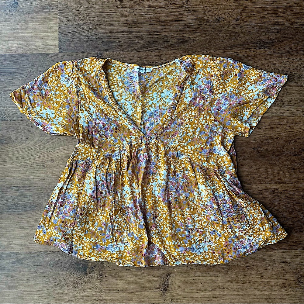 MOD Boutique | Floral Peplum Top